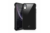 Mobil - Covers & Cases - ITSKINS HYBRID GLASS cover for iPhone XR®. Black - AP61-IRIDM-BLCK