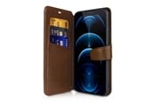 Mobil - Covers & Cases - ITSKINS BOOK cover for iPhone 12 Pro Max®. Brown - AP4P-BOOKC-BROW