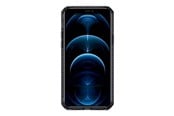 Mobil - Covers & Cases - ITSKINS HYBRID CLEAR cover for iPhone 12 Pro Max®. Black and transparent - AP4P-HBMKC-BKTR