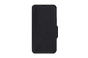 Mobil - Covers & Cases - ITSKINS HYBRID FOLIO cover for iPhone 12 Pro Max®. Black with recycled leather - AP4P-HYBRF-BKRL