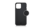 Mobil - Covers & Cases - ITSKINS HYBRID BALLISTIC cover for iPhone 13 Pro Max / 12 Pro Max®. Black - AP2M-HYBFS-BLCK