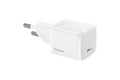 Mobil - Adaptere & Opladere - Baseus Cube 20W PD USB-C Wall Charger - White - CCXF-A02