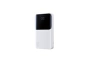 Powerbank - Joyroom JR-QP191 Star Series Mini 10000mAh 22.5W Powerbank with Digital Display - White Powerbank - Hvid - 10000 mAh - JR-QP191 Mini white