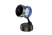 Mobil - Adaptere & Opladere - 4smarts Qi2 25W MagSafe charger with cooling RGB 360 mount space grey - 541762