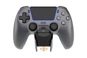 Spil tilbehør - Deltaco GAMING Metallic Spray-Painted PS5 Wireless Controller with Charging Dock - Wired Controller - Android - GAM-199-STEELGRAY