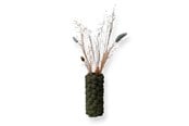 Boligindretning - Simiu PUFFRA - Vase - 20cm - Oliven - 5714255011685