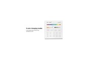 Smart Home - Miboxer Fjernbetjening - RGB-CCT - 4 Zoner - 4038816154781