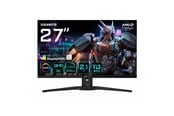 Skærm - 27" GIGABYTE AORUS FO27Q5P - 2560x1440 (QHD) - 500Hz - OLED - 18W USB-C - KVM switch - AORUS FO27Q5P