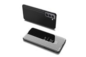 Mobil - Covers & Cases - Hurtel Clear View Case Flip Cover for Samsung Galaxy S22 + (S22 Plus) Black - 5907769337826