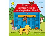Børnebøger - Hvem gemmer sig på bondegården Plet? - Børnebog - Papbog - 9788727021591