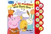 Børnebøger - Peppa Pig - Lyt til musikken med Gurli Gris (med 10 supersøde lyde) - Børnebog - Papbog - 9788741530642