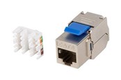 Netværkskabel - Lanberg keystone module - silver - Sølv - KSF6-4000