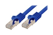 Netværkskabel - SCONN Shiverpeaks BASIC-S patch cable - 2 m - blue - Blå - 2m - BS75512-B