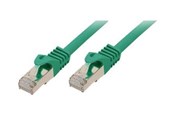 Netværkskabel - SCONN Shiverpeaks BASIC-S patch cable - 5 m - green - Grøn - 5m - BS75515-G