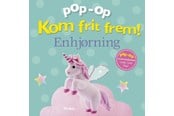Børnebøger - Kom frit frem - Enhjørning (pop op-overraskelse under hver flap) - Børnebog - Papbog - 9788741532745