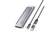 Lagringstilbehør - ORICO AXM2F-V1 M.2 NGFF USB-C 5Gb/s Disk Drive - Gray - AXM2F-V1-GY-BP