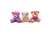 Plys - Duckiez Rainbow Teddy Bear - 21cm - 1948