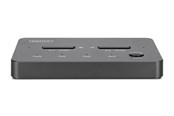 Harddisk - tilbehør - DIGITUS Dual Bay Nvme SSD Docking Station 2 bay NVME duplicator M.2 SSD Docking Station - DA-71545-1