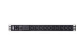 Strømkabel (ekstern) - ATEN Basic PDU PE0110SG-AT-G - power distribution unit - 2400 VA - PE0110SG-AT-G