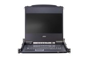 Skærm - 17.3" ATEN Slideaway CL5708MW - KVM console - Full HD (1080p) - 17.3" - CL5708MW-ATA-DNG