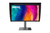 Skærm - 27" BenQ PD2770U - 3840x2160 (4K) - 60Hz - IPS - 96W USB-C - KVM switch - 9H.Y0ELB.QBE