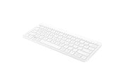 Tastatur - HP 350 Compact Multi-Device - Tastatur - Engelsk - Hvid - 692T0AA#ABB