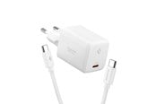 Mobil - Adaptere & Opladere - Spigen Essential 45W Wall Charger EE451EU - white - ACH09473