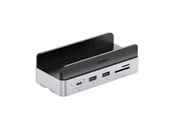Dockingstation - ORICO MiniDock 10-in-1 Docking Station with SSD Hard Drive Bay - Silver - VS10-SV-EP