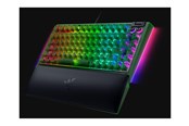 Tastatur - Razer BlackWidow V4 75% Hotswap - Tactile Mechanical - Phantom Green Edition - Gaming Tastatur - Uden Numpad - Amerikansk engelsk - Grøn - RZ03-05003300-R3M1