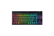 Tastatur - Razer BlackWidow V4 Low-Profile TKL HyperSpeed - Yellow Mechanical - Gaming Tastatur - Uden Numpad - Amerikansk engelsk - Sort - RZ03-05450100-R3M1
