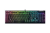 Tastatur - Razer BlackWidow V4 X - Yellow Mechanical (Linear) - Gaming Tastatur - Amerikansk engelsk - Sort - RZ03-04701800-R3M1