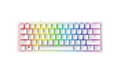 Tastatur - Razer Huntsman V3 Pro Mini (60%) - Analog Optical Gen-2 - Gaming Tastatur - Uden Numpad - Amerikansk engelsk - Hvid - RZ03-04991700-R3M1