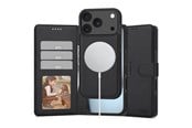 Mobil - Covers & Cases - Tech-Protect Wallet MagSafe Case for iPhone 17 Pro Max - Matte Black - 5906302330409