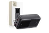 Powerbank - Tech-Protect Powerbank PB03 30000mAh 22.5W - black Powerbank - Sort - 30000 mAh - 5906302380527