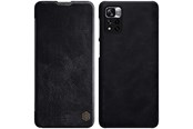 Mobil - Covers & Cases - Nillkin  Qin Case for Xiaomi Redmi Note 11 Pro+ (China) / Redmi Note 11 Pro (China) / Mi11i HyperCharge Flip - Black - 6902048234963