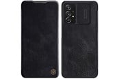 Mobil - Covers & Cases - Nillkin  Qin Leather Holster Case for Samsung Galaxy A73 Black - 6902048237667