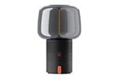 Bærbare & Fest Højtalere - Kooduu Serena Play Portable speaker lamp powered by JBL - Metallic Anthracite - KO15-0121LS038-03