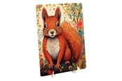 Puslespil - Creative Craft Group Wooden Puzzle Squirrel - Unique Shapes - 130 pcs. Wood - 400092