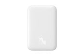 Powerbank - Baseus Airpow 6000mAh 20W Power Bank with Simple USB-C Cable (20V/3A) 30cm - White Powerbank - Hvid - 6000 mAh - P10022807213-00