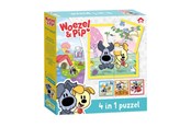 Puslespil - Bambolino Toys Woezel & Pip 4-1 Puzzle Floor - 671690