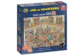 Puslespil - Jumbo Jan van Haasteren Jigsaw Puzzle - The Library - 500 XL pcs. Floor - 1110100811