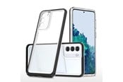 Mobil - Covers & Cases - Hurtel Clear 3in1 Case for Samsung Galaxy S23+ Silicone Cover with Frame Black - 5907769352416
