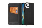 Mobil - Covers & Cases - Dux Ducis  Skin X2 Case for iPhone 14 Plus Magnetic Flip Cover Black - 6934913034507