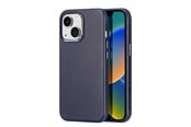 Mobil - Covers & Cases - Dux Ducis Naples iPhone 14 Plus Magnetic Leather MagSafe Case Blue - 6934913034668