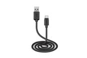 USB kabel - SBS TECABLETC3MTK USB-A - USB-C Cable 3m - Black - TECABLETC3MTK