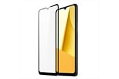 Mobil - Covers & Cases - Dux Ducis 9D Tempered Glass Tempered Glass Vivo Y16 / Y02s Full Screen Protector with Frame Black (Case Friendly) - 6934913032855