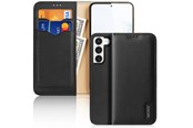 Mobil - Covers & Cases - Dux Ducis Hivo Samsung Galaxy S23+ Flip Case Wallet Stand RFID Lock Black - 6934913031759