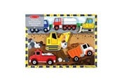 Puslespil - Melissa & Doug Wooden Chunky Puzzle Construction Wood - 3726/50296