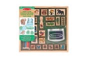 Hobby artikler - Melissa & Doug Wooden Stamp-A-Scene Rain Forest - 6074864