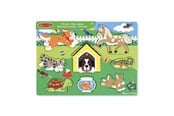 Puslespil - Melissa & Doug Wooden Peg Puzzle Pets Wood - 6075164
